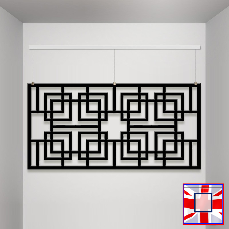 Clip Rail Gallery Systems Panel Hanging Kits (For Picture Rails)