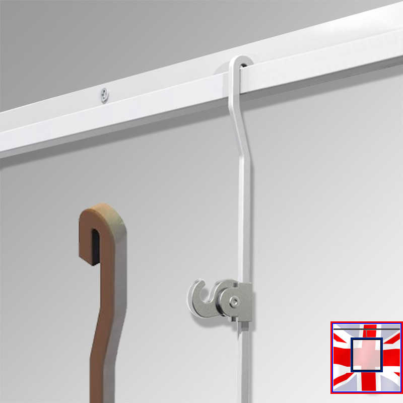 4mm Steel Picture Hanger (C Rail, P Rail & J Rail), Straight Hanging Rod