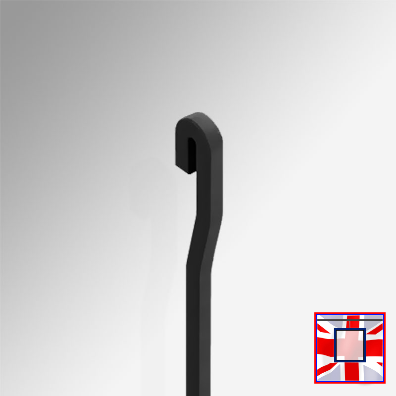 Hanging Rod 4mm Picture Steel Hanger (J Rail, C Rail, P Rail)