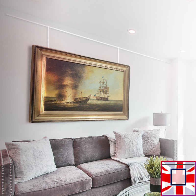 4mm Steel Hanger (C Rail, P Rail & J Rail), Picture Hanging Rod