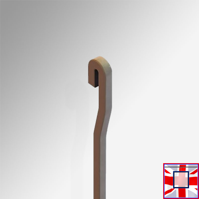 Steel Hanger Rod, 4mm – Compatible with J, C, and P Rails