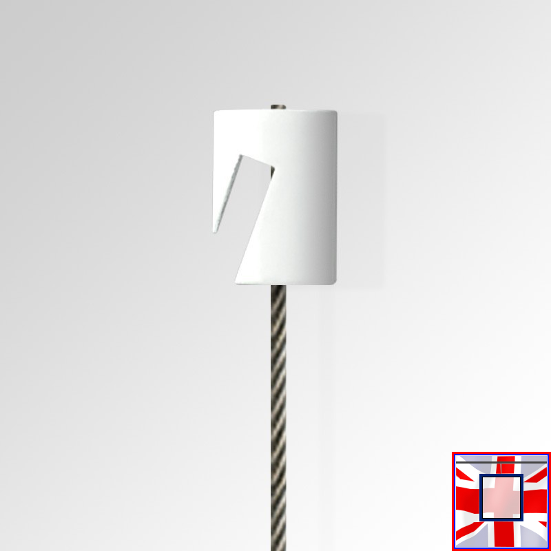 Heavy-Duty Picture Rail Simple Carpet Hanging Kit for J Rail Gallery System