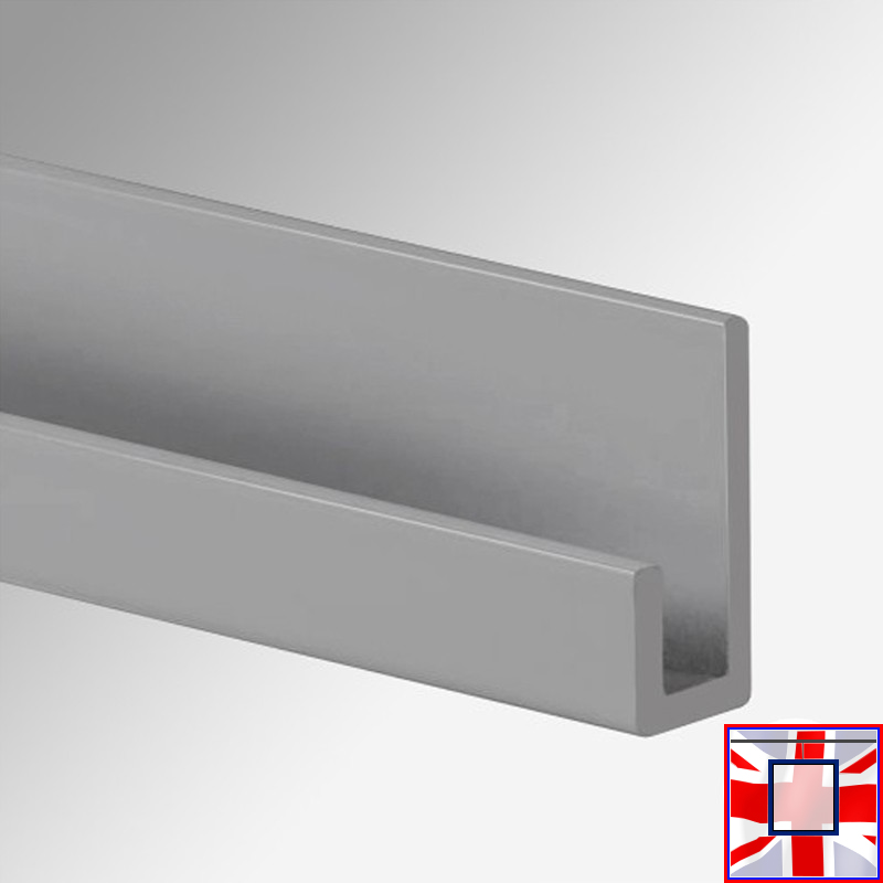 2m & 3m J Rail Track (80kg Heavy Duty Picture Rail) - White, Black, Silver