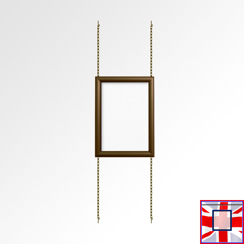 A3 Click Frame Kit with Fixed Chains (Ceiling to Floor)