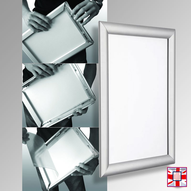 Aluminium Click Frame – A3 Snap