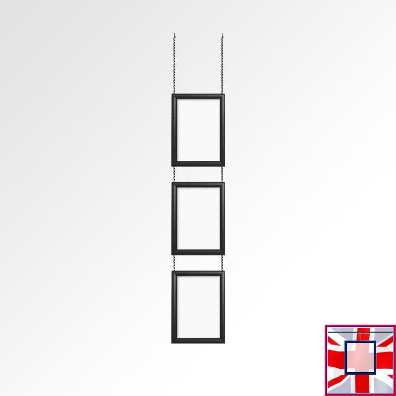 Picture Chain Kit – A4 Click Frame Black Finish