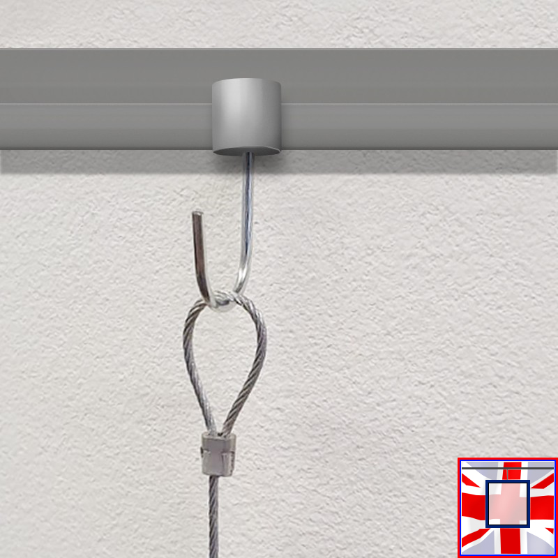 Basic Rail Anchor – Compatible with J, C & P Rails, for Loops & Eyelets