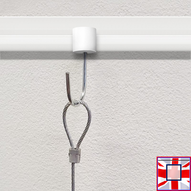 Basic Rail Anchor – Compatible with J, C & P Rails, for Loops & Eyelets