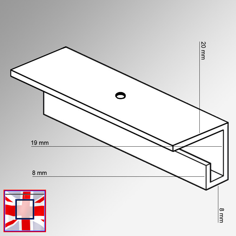 3m Heavy-Duty Ceiling Gallery Hanging Kit – All-in-One C Rail Track & Picture Hooks System