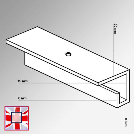 3m Heavy-Duty Ceiling Hanging C Rail Gallery Kit – All-in-One Picture Track & Rod System