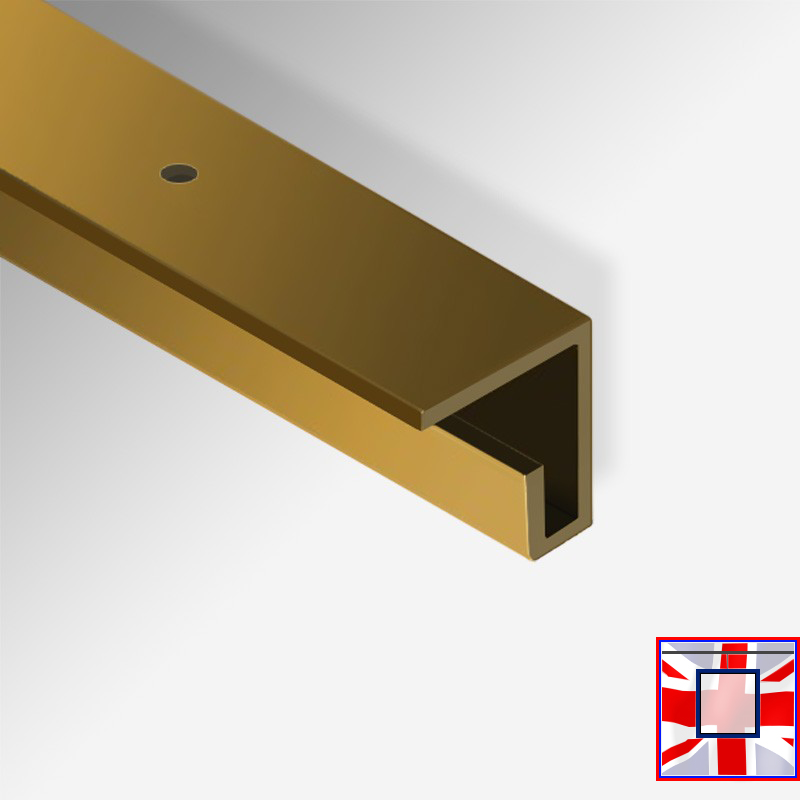 Ceiling Picture Rail C Rail Track (2m & 3m, 80kg Heavy Duty)