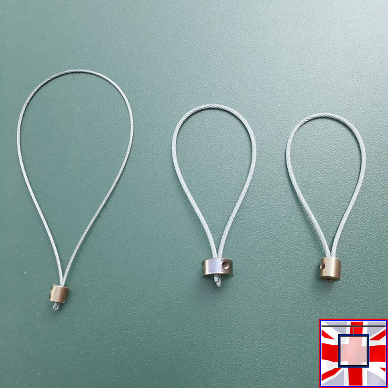 Wire Cable Sliders, Brass Studs & Fasteners