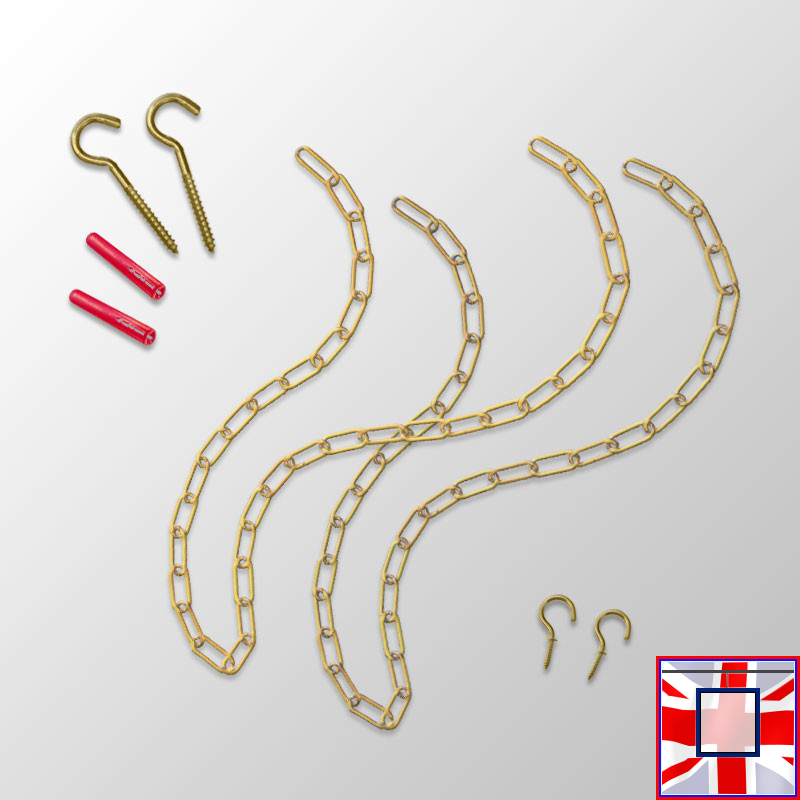 Brass Chain Ceiling Hanging Kit
