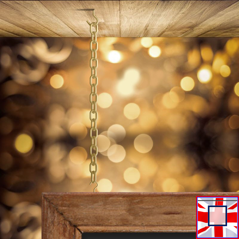 Gold Chain Ceiling Hanging Kit
