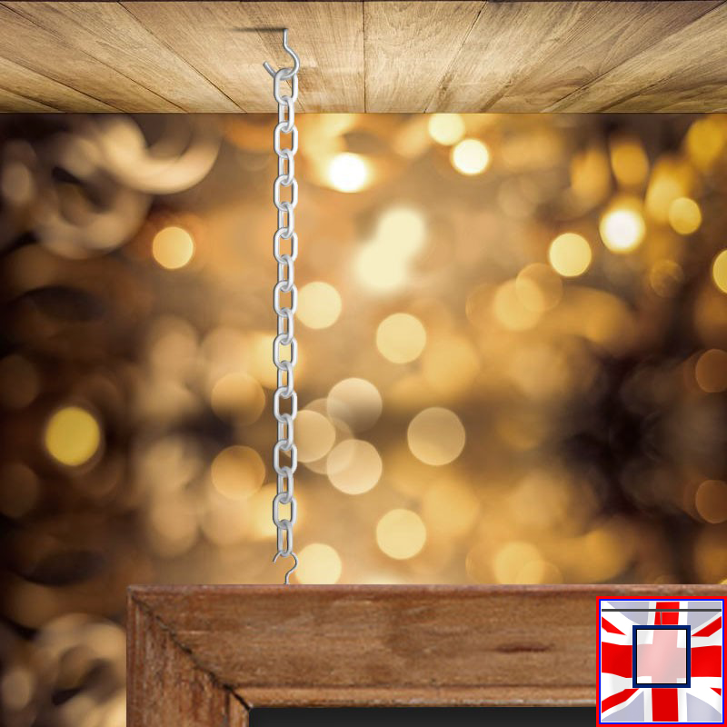 Hanging White Ceiling Kit Chain