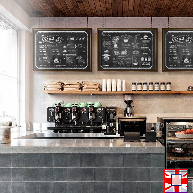 White Chain Hanging Chalkboard Kit