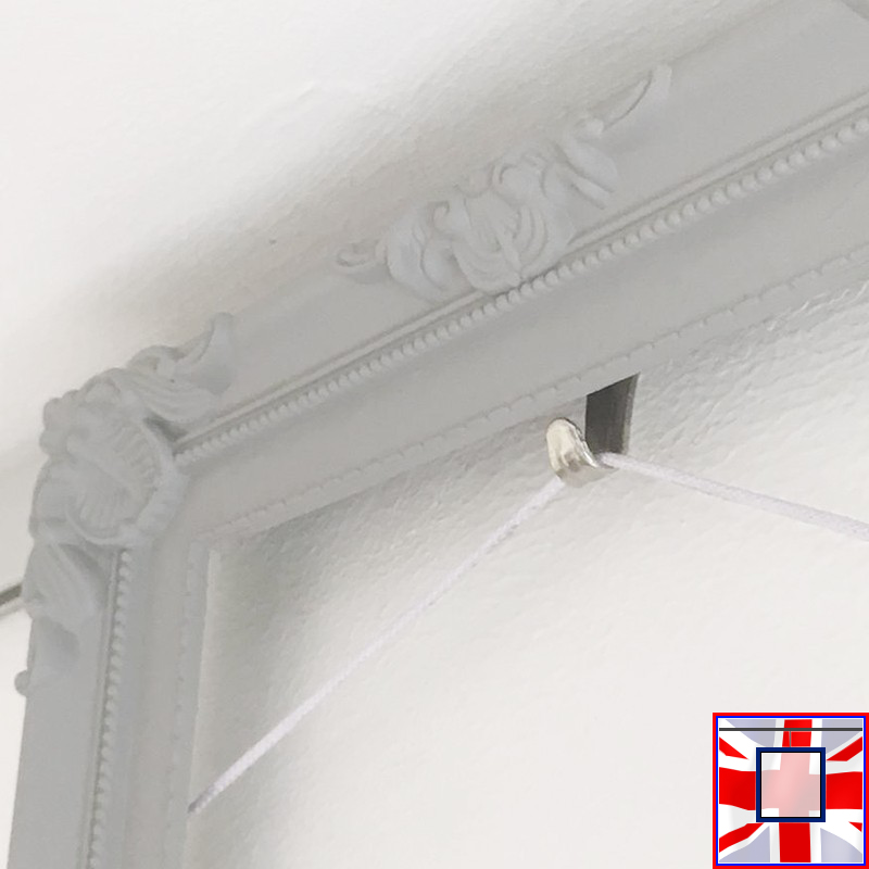 Picture Rail Hook Anchor (Chrome) for 10kg Clip Rail Hanger