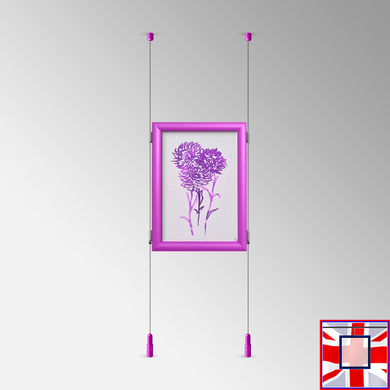 Ceiling to Floor Kit - Click Frame & Double-Sided Cables Set