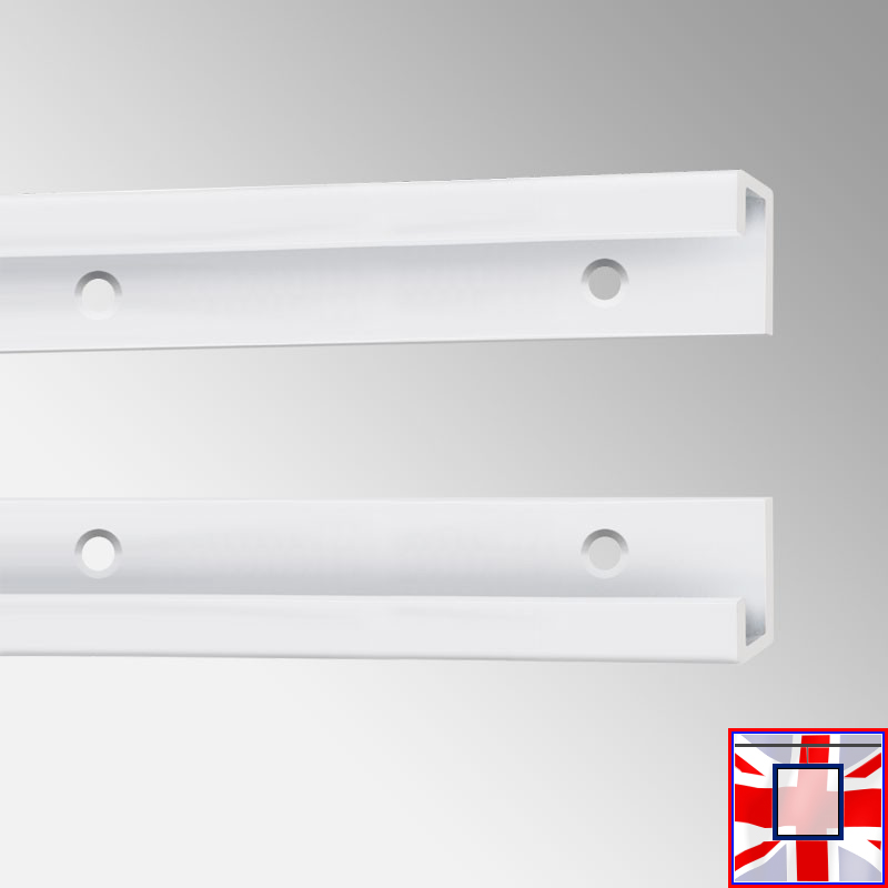 Flush-Mount Picture Display Rail Kit – Top & Bottom Track