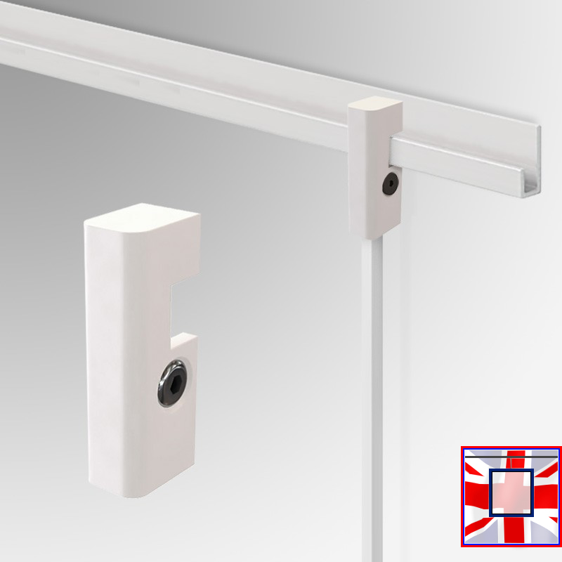 Anti-theft Fitting for 4mm Steel Rods (J Rail & C Rail), Hanging Rod Security Hood