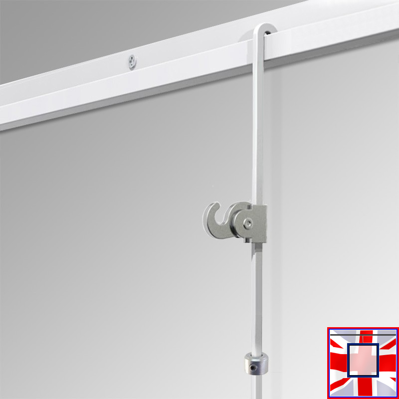 Anti-theft Security Hanging Rod, 4mm Picture Hanger (J Rail, C Rail & P Rail)