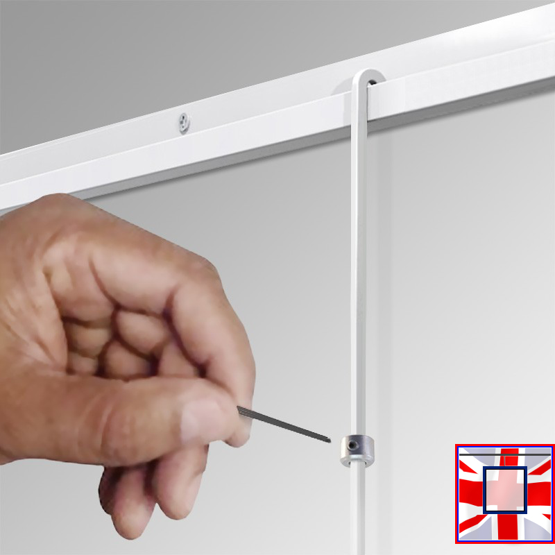 Picture Rail Security Rod (4mm) – Anti-theft for J, C, and P Systems