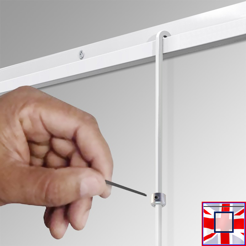 Anti-theft Hanging Rod – 4mm Steel Picture Hanger (J Rail, C Rail & P Rail)