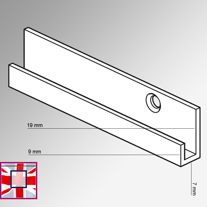 All-in-one' 2m J Rail Gallery System Kit, Wall Hanging Track & Heavy Duty Picture Hooks Set