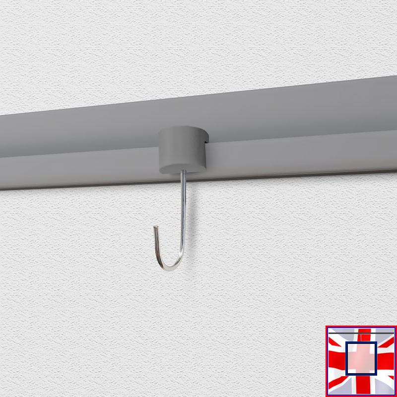 Banner Rail J Kit (Hooks Track & Eyelet Set Hanging)