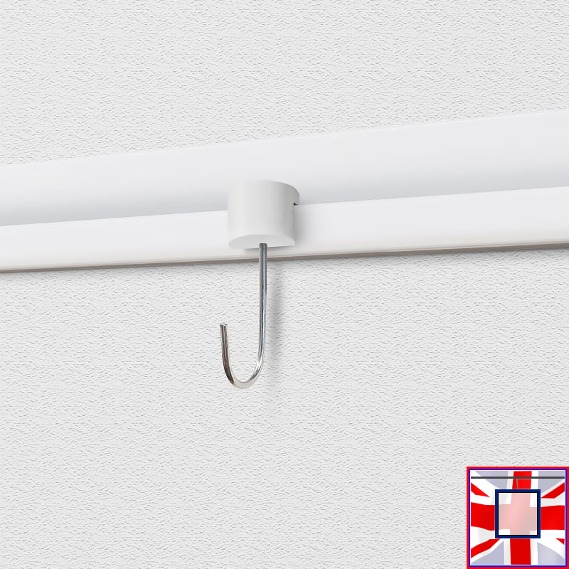 Banner Rail J Kit (Hooks Track & Eyelet Set Hanging)