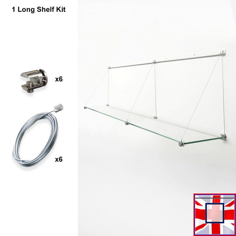 J Rail (Cables & Supports Only) Shelf Kits