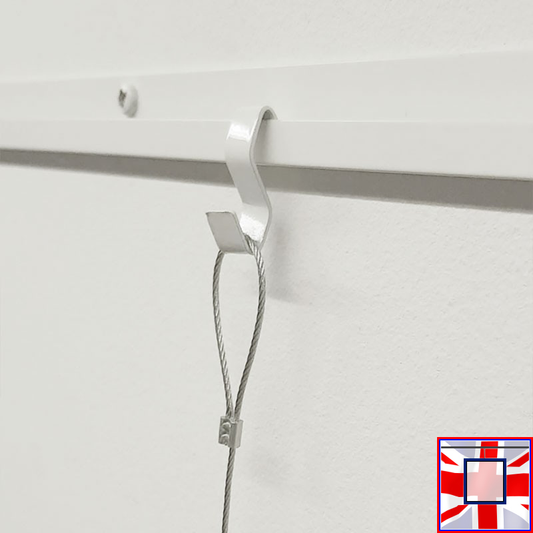 White Board Hanger J Rail