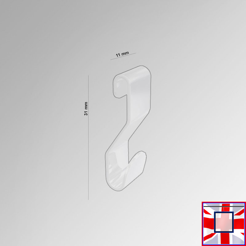 White Board Hanger J Rail