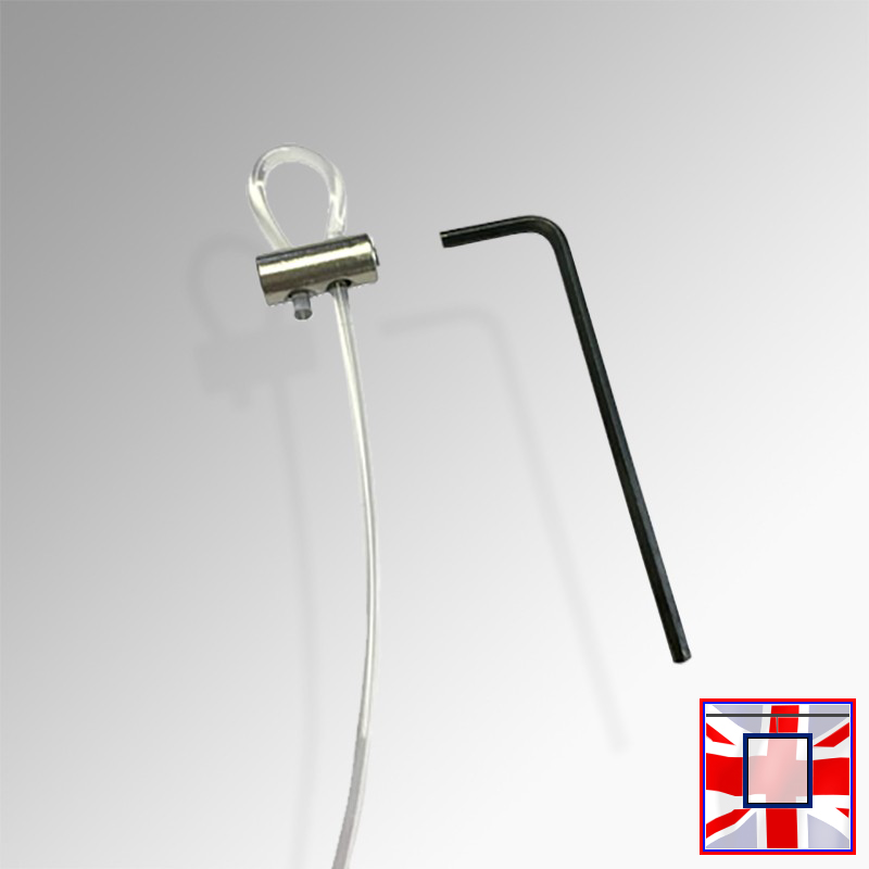 Transparent Picture Hanging 2mm Clear Cord, Loop & Perlon Nylon Wire