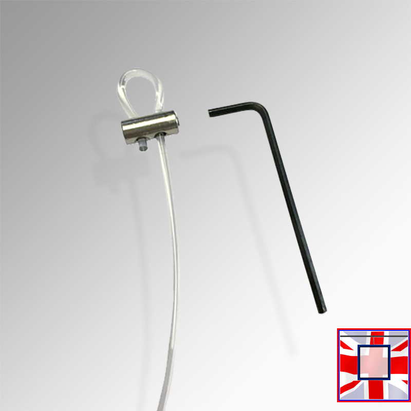 2mm Transparent Nylon Picture Wire – Loop & Perlon Clear Cord