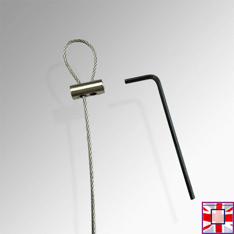 Steel & Loop Cable, Heavy Duty 1.5mm Picture Hanging Wire