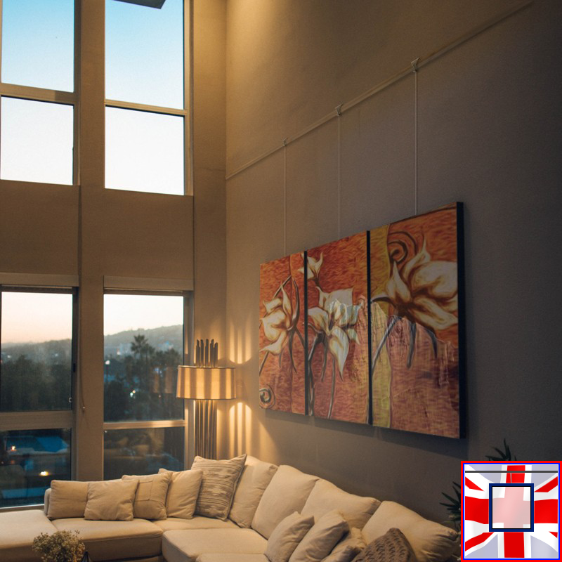 Steel & Loop Cable, Heavy Duty 1.5mm Picture Hanging Wire