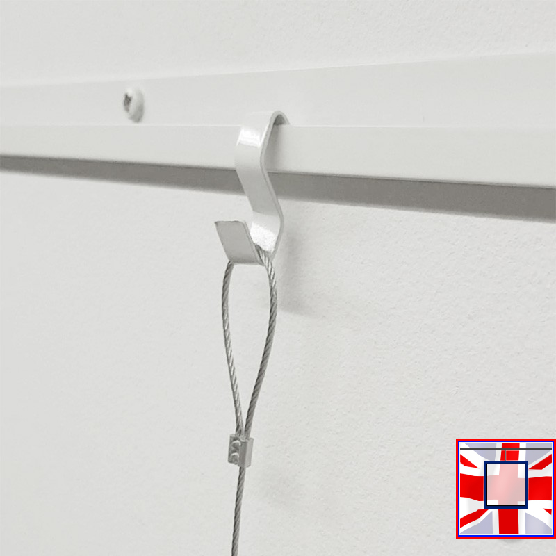 Heavy Duty 1.5mm Picture Hanging Wire, Loop & Steel Cable