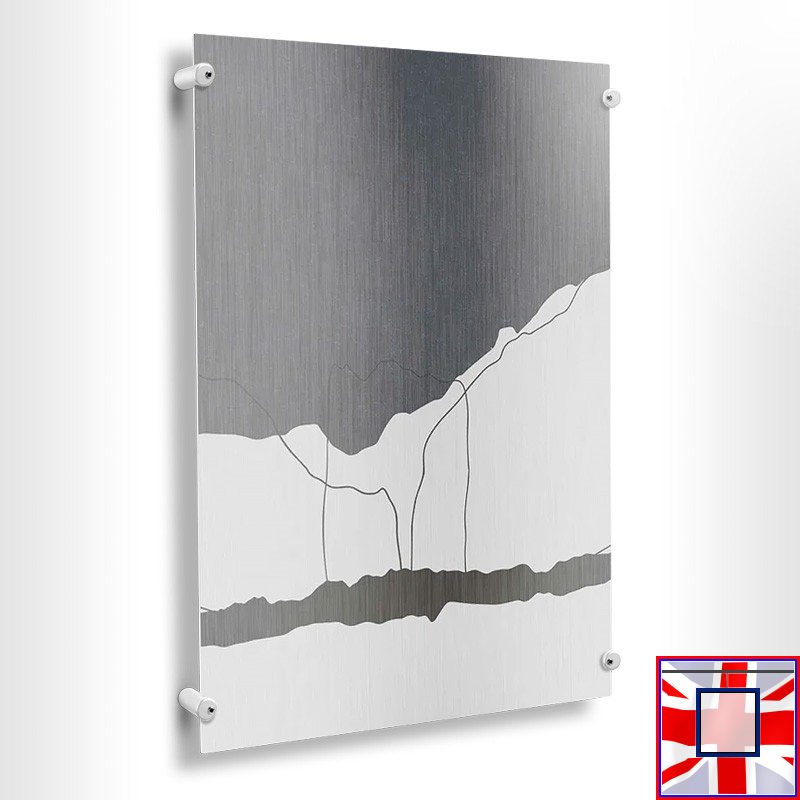 Art Metal Poster Supports (Side Clamps, 8mm)