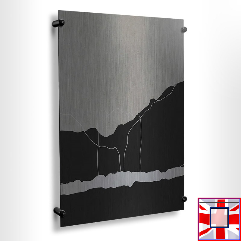 Art Metal Poster Supports (Side Clamps, 8mm)