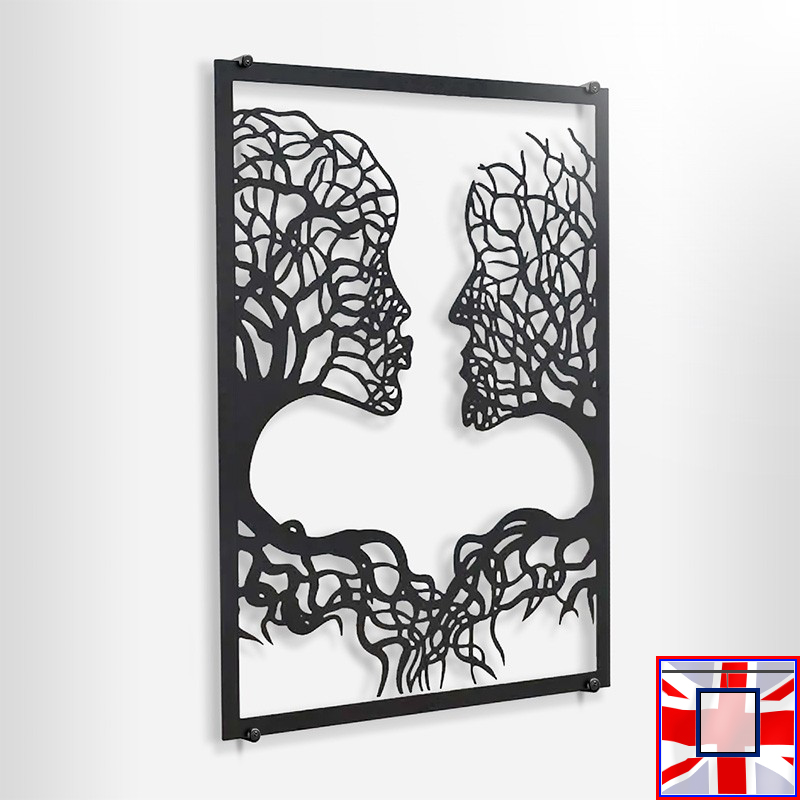 Wall Art Metal Supports (Top & Bottom, 20mm)