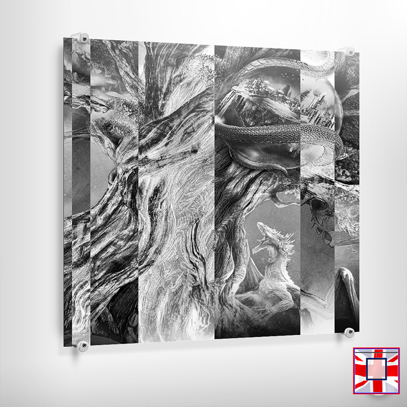 Wall Art Metal Supports (Top & Bottom, 20mm)