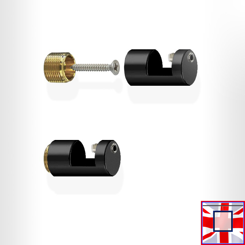 Wall Art Metal Supports (Top & Bottom, 20mm)