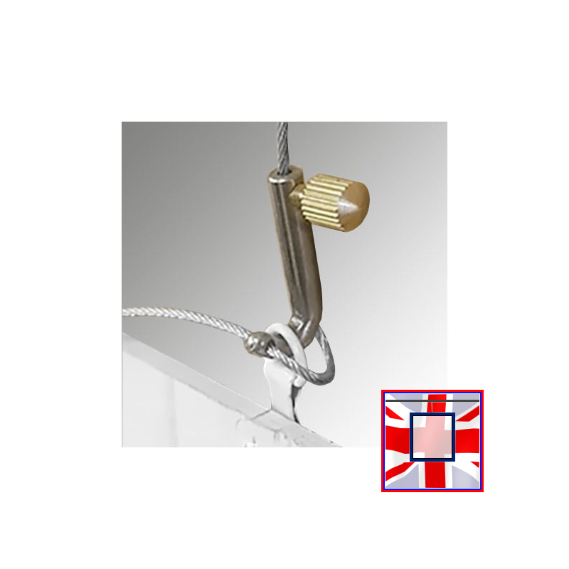 Smart Mini Hook Security – 7kg Anti-theft Picture Hanger (Pack of 10)