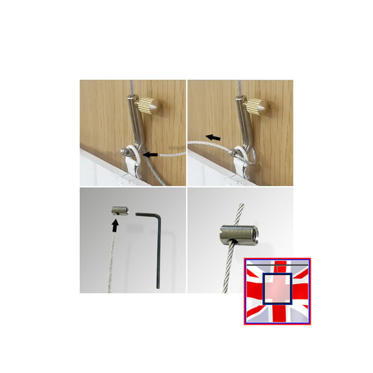 7kg Capacity Anti-theft Picture Hanging Hooks – Smart Mini (10-Pack)