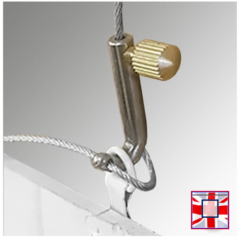 Anti-theft Picture Hangers – Smart Mini Hooks, 7kg Capacity (10 Pack)