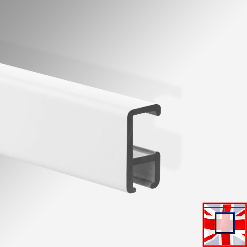 Heavy Duty 2m & 3m Mini-rail Track, Discreet Extra Picture Rail