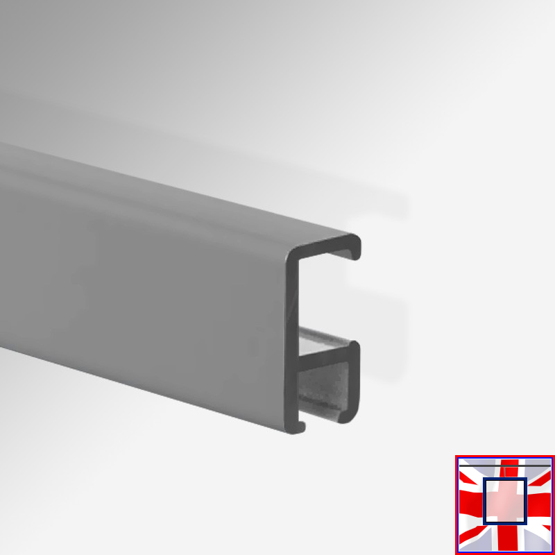 Heavy Duty 2m & 3m Mini-rail Track, Discreet Extra Picture Rail