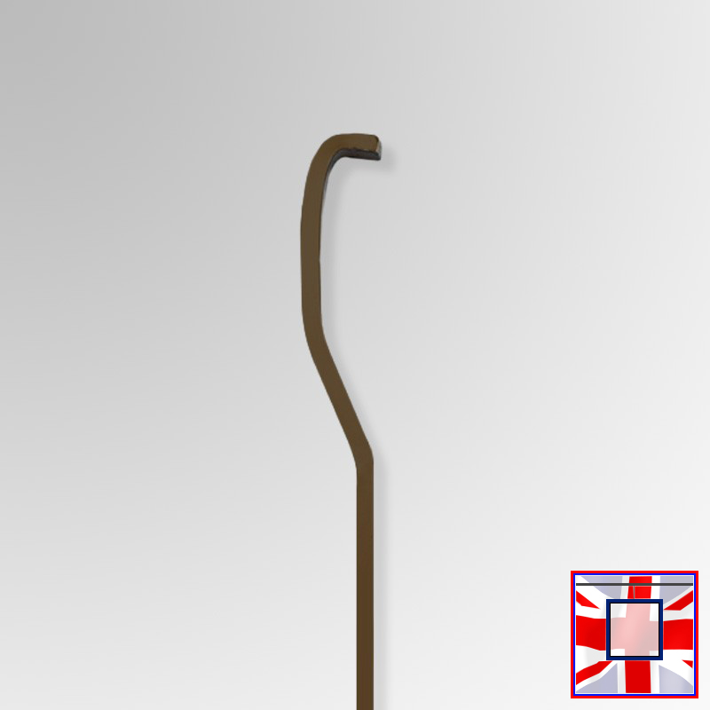 Dado Rail Steel Hanger Rod, 4mm Hanging Duty Moulding Rail (Heavy)