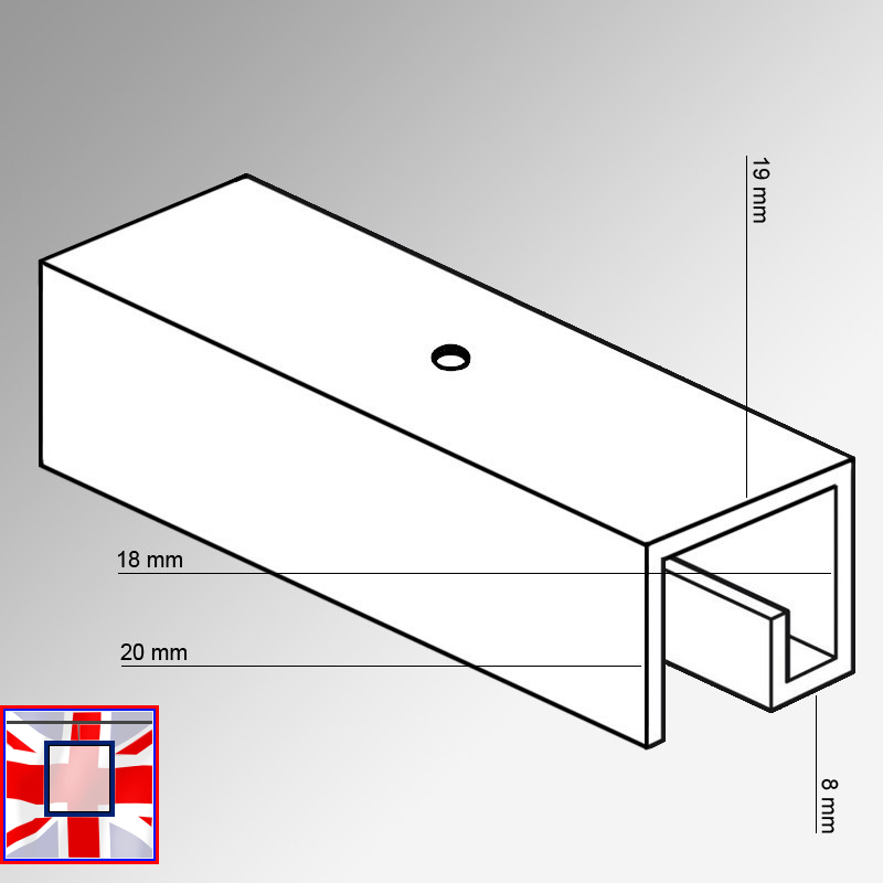 All-in-One Ceiling Hanging Kit – P Rail 2m Gallery Track with Heavy Hooks
